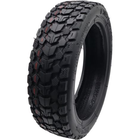 Pneus tout-terrain sans chambre à air 50/75-6.1 (8 1/22) pour trottinettes électriques de 8,5 pouces, pneus antidérapants et à roulage à plat.