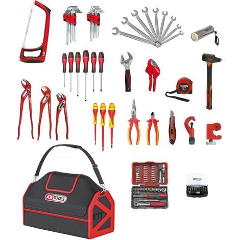 Composition d'outils sanitaire et chauffage en sac SMARTBAG XL