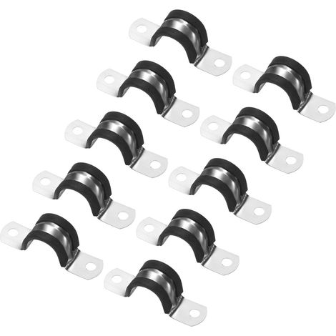 10-Pcs Colliers De Câble 7/8 Pouce/22 Mm Collier En U (1/5)
