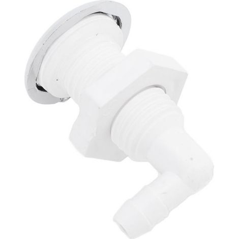 Buse de bain SPA Buse de bain moussant en PVC, buse de jardin coque Joint de diamètre extérieur de 7 mm/0,28 pouces (1/5)