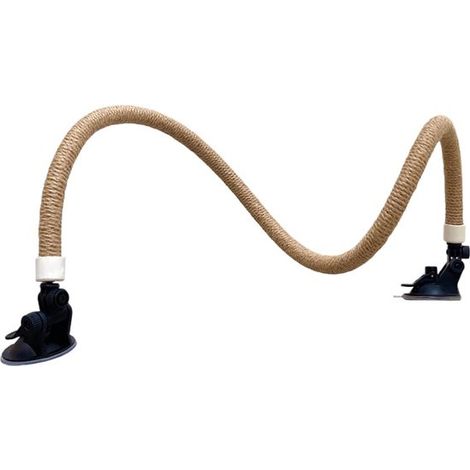 Soporte para loros，percha ajustable con ventosa，palo de afilar portátil