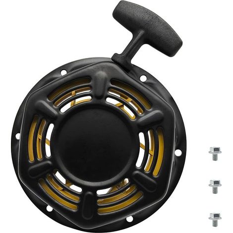 Lanceur de Démarrage HEX pour Champion Rato 212cc 196cc 224cc 6.5HP Honda GX160 GX200 Clone Groupe Électrogène Recoil Starter avec Vis