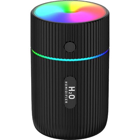 Diffuseur d'huiles essentielles, humidificateur d'air aromatique, mini USB, brumisateur frais, aromathérapie, lumière colorée (1/4)