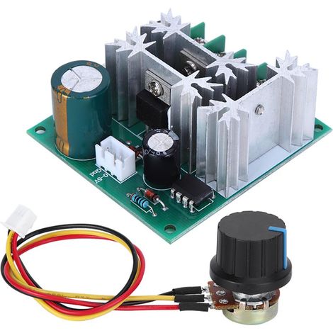 Module de contrôle de vitesse pour moteur CC haute puissance à régulation continue CCMHCN 6V-90V universel (1/5)