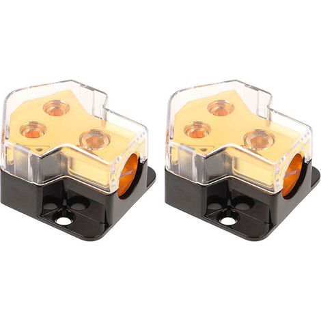 Splitter di alimentazione per auto in lega di zinco a 8 pezzi per sistemi audio multipli (1/2)