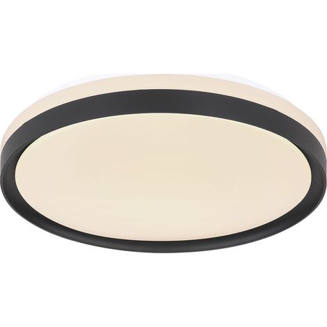 Globo - plafón - Sonny - blanco - metal - Ø 39cm - LED - 41587-18