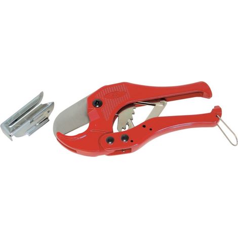 C.K 430003 Pinza Cortatubos Roja de Aluminio Durable