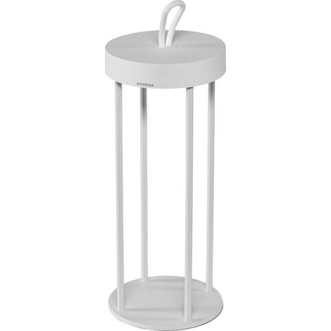 Century Athena lámpara de mesa LED blanca 360 mm