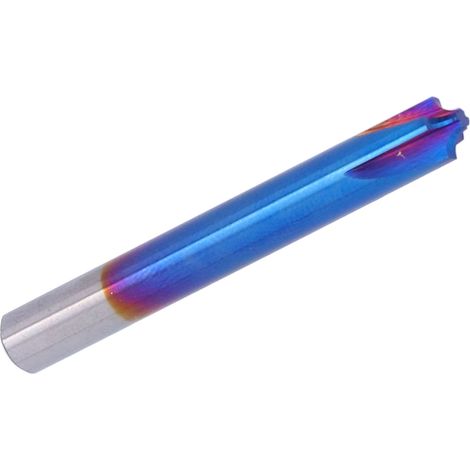 Standard-CNC-Spiralfräser aus Wolframstahl für Aufwärts- und Aufwärtsfräsen, Zubehör für Schneidemaschinen zum Fräsen und Feinschneiden, R2.0 x D6 x 50L (1/5)