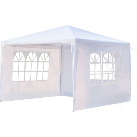 Spacious 3x3m Waterproof Tent for Events, Camping, Weddings and Parties - Easy Assembly, Durable PE Cloth & Iron Frame