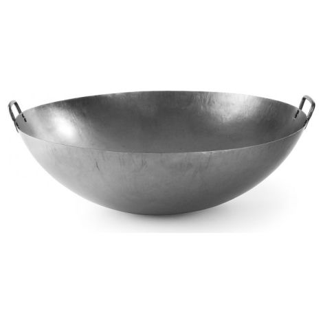 Hendi – Poêle wok en acier laminé 700 mm – Poignées ergonomiques – Pour barbecue à gaz – 626504