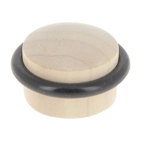 Tope de puerta para suelo CHRISLIGNE, madera de roble, L.4,1 x Al.2,3 x An.4,1 cm AUTRES