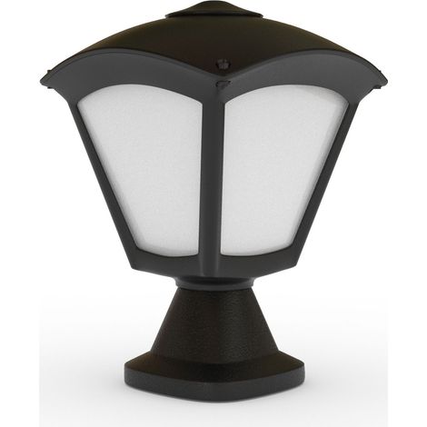 Farol De Pie Exterior FUMAGALLI "Disma/Roby" - Negro