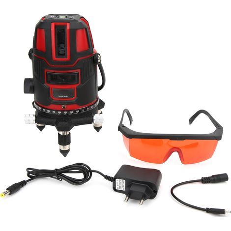5-Line Infrared Laser Level, Self-Leveling Tool (1/5)