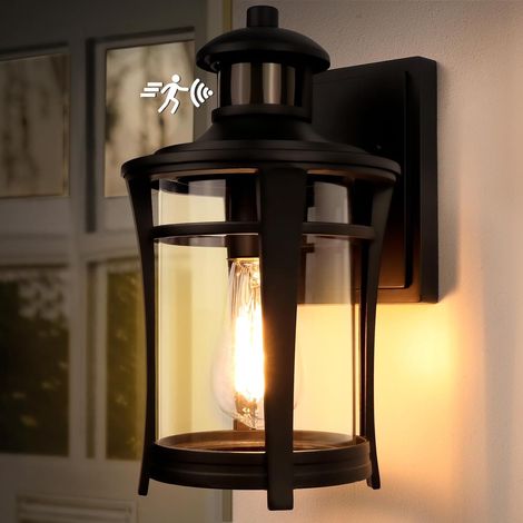 Lampe Extérieur Détecteur de Mouvement, Applique Murale Extérieur à 3 Modes avec Détecteur de Mouvement, Lampe Murale Extérieur à LED en Aluminium étanche Pour la Maison (1/5)