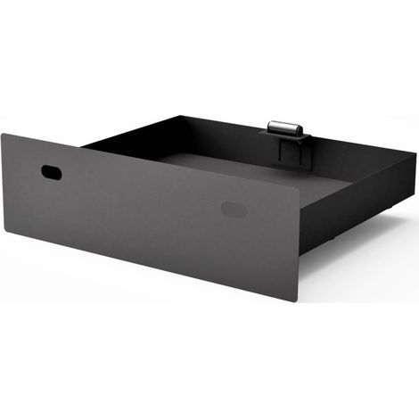 Tiroir et modules Kitaway 70x20x20 cm pour barbecue Tiroir en acier noir pour cuisine extérieure et barbecue intégré (1/5)