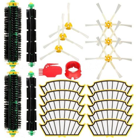 Lot de 22 Accessoires pour Robot Balayeur iRobot Roomba Série 500 (Emballage Carton) (1/5)