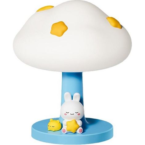 Wiederaufladbares Nachtlicht für Kinder, weiche Silikon-Nachtlampe, 3 Helligkeitsstufen, Touch-Steuerung, warmes Licht, ideal fürs Babyzimmer, Geschenk für Neugeborene und Kleinkinder