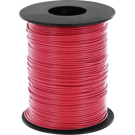 BELI-BECO L125RT25 Litze 1 x 0.25 mm² Rot 25 m