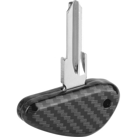Clé de contact vierge avec coque style fibre de carbone, compatible avec les motos Indian Scout 1920-2018 (1/5)