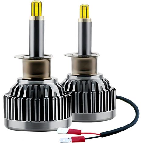 Ampoule Automobile LED H1 72 18000lm 60w en Aluminium Aviation (1/5)
