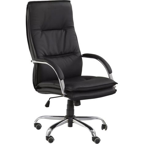 Silla de oficina Houston 195 , 108x59x71cm, Con reposabrazos, Con ruedas, Mecanismo de la silla: Inclinación