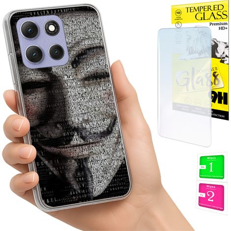 Funda para Motorola Moto G86 Power, carcasa trasera con foto y cristal 9H. (1/5)