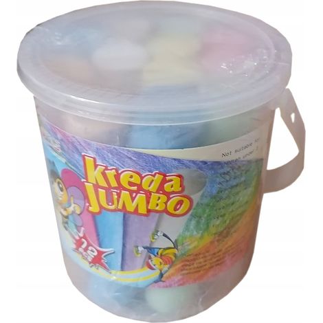 Jumbo-Straßenmalkreide, 12 Stück (1/3)
