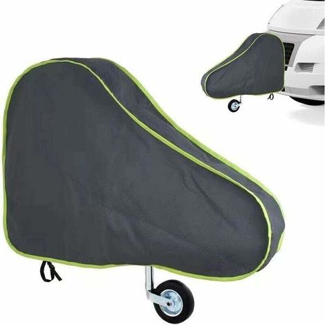 Housse de Protection de Timon Remorques, Housses pour Caravanes Universelle, Couverture de Remorquage Housse pour Tête d'attelage de Caravane Remorque mit Bandes Réfléchissantes (1/5)