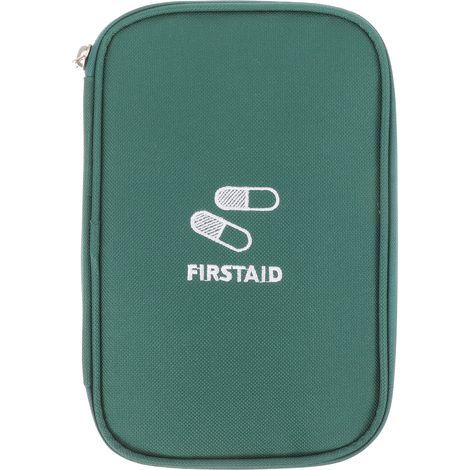 Sac De Toilette - Sac De Premiers Secours Portable En Tissu Oxford - Pour Voyage Bureau Extérieur - 21 X 13 X 6 Cm - 1 Pièce (1/5)