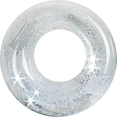 Bouée gonflable à paillettes, bouée flottante, flotteur gonflable pour adultes, bouée gonflable, flotteur de piscine (1/5)