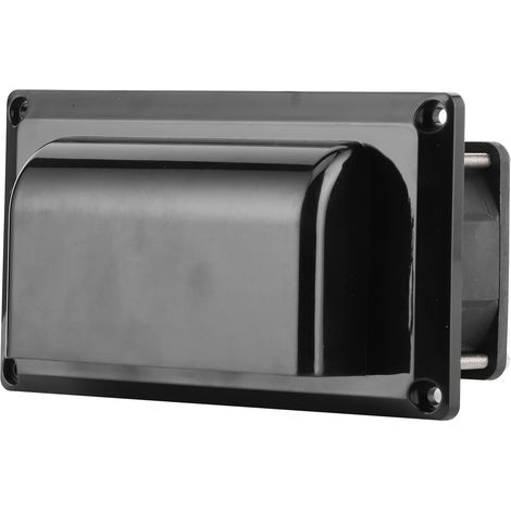 Ventilation latérale Ventilateur d'extraction Camping-car Remorque RV Noir 12V pour bateau yacht marin (1/5)