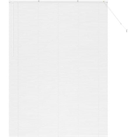 Maison Exclusive - Tendaggi a veneziana Bianco 220 x 160 cm Alluminio
