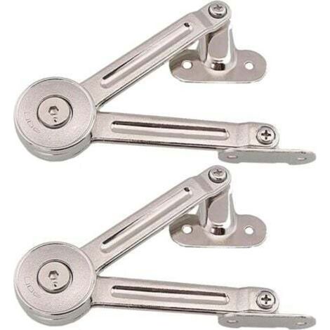 [NON UTILIZZATO] Set di 2 cerniere di supporto per ante di mobili - Supporta fino a 20 kg - Angolo di apertura 75°/90°/110° - Fornite con chiave esagonale