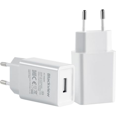 Chargeur Mural USB 18W, Adaptateur Prise Européenne pour Mobiles, Tablettes, Casques Audio et Autres Appareils (1 Unité) (1/2)