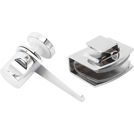 Verrou porte douche salle de bain, loquet en verre, quincaillerie accessoire