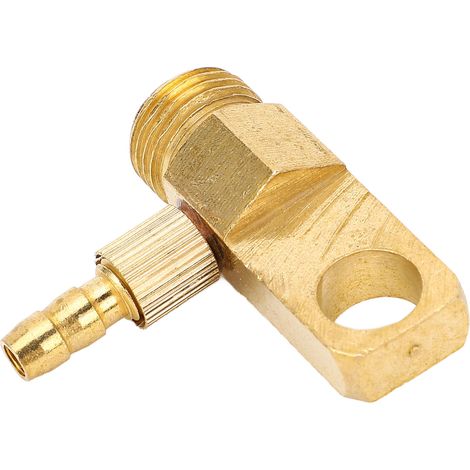 Raccord de soudage à l'arc argon, adaptateur écrou M16x1,5 mm vers panneau, connecteur de soudage TIG en cuivre (1/5)