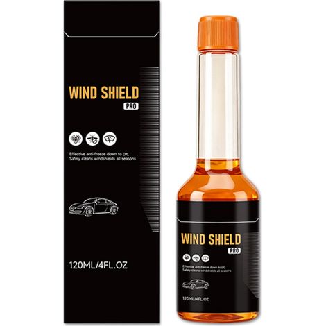 Liquide lave-glace, produit d'entretien pour pare-brise, dégraissant pour vitres de voiture, nettoyant pour pare-brise, agent nettoyant pour essuie-glaces (1/5)