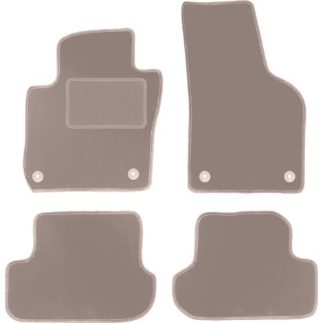 Beige Veloursmatten für: Volkswagen Beetle Cabrio, Coupé (2012-2019) (1/5)