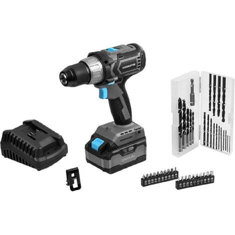 Taladro atornillador inalámbrico negro Cecotec CecoRaptor (1/5)