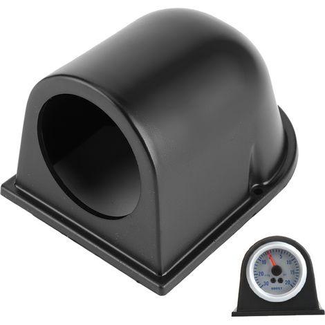 Universelle schwarze 52-mm-Halterung für Instrumente und Anzeigen im Auto, Einlochmontage, Halterung für Instrumente und Anzeigen.