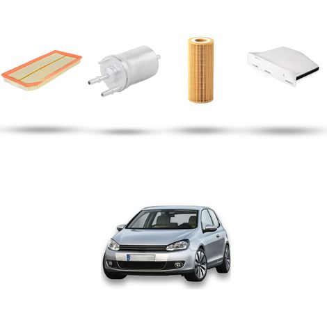 Kit tagliando 4 filtri compatibile con Vw Golf VI (5K15,5J5,5M1,517,521) 2.0 TSI GTI 173kw Dal 2011 (1/5)