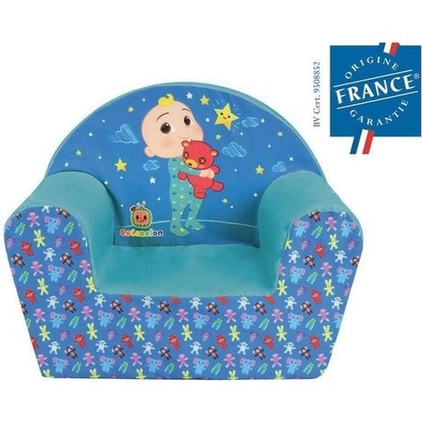 Fun house cocomelon fauteuil club pour enfant origine france garantie h.42 x l.52 x p.33 cm (1/2)