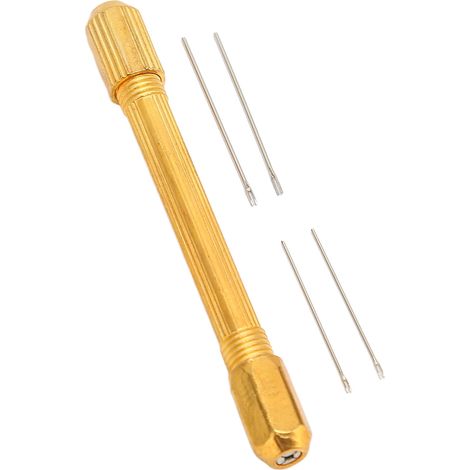 Porte-aiguilles pour racines de poupées 4 pièces 0.6mm 0.8mm avec manche en alliage accessoires coiffure poupée (1/5)