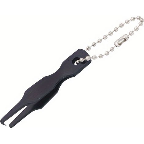 1 pincettes Split Ring Pliers Pro - Outil d'attache d'appâts sans effort avec mini pinces précises, ouvre-anneaux fendus durable en acier inoxydable, idéal pour le montage rapide de lignes de pêche (1/5)