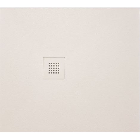Receveur de douche en marbre de culture MITIA, rectangulaire 120x90cm, gris
