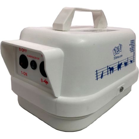 Pastor eléctrico a batería de 12 V. Llampec Modelo B4 animales domésticos