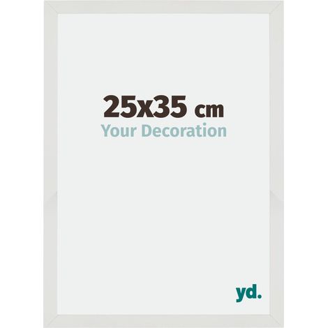 Cadre Puzzle 25x35 cm - Blanc Mat - MDF - Mura. (1/5)