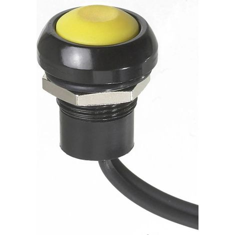 [NEUWERTIG] B-Ware Apem Drucktaster Taster Icr3 Sad7 1 Weiß Rund Gewölbt Schraubmontage Tastend Ip67