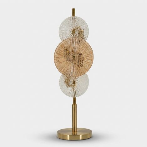 Lampada da tavolo in ferro e vetro Osaka (1/5)